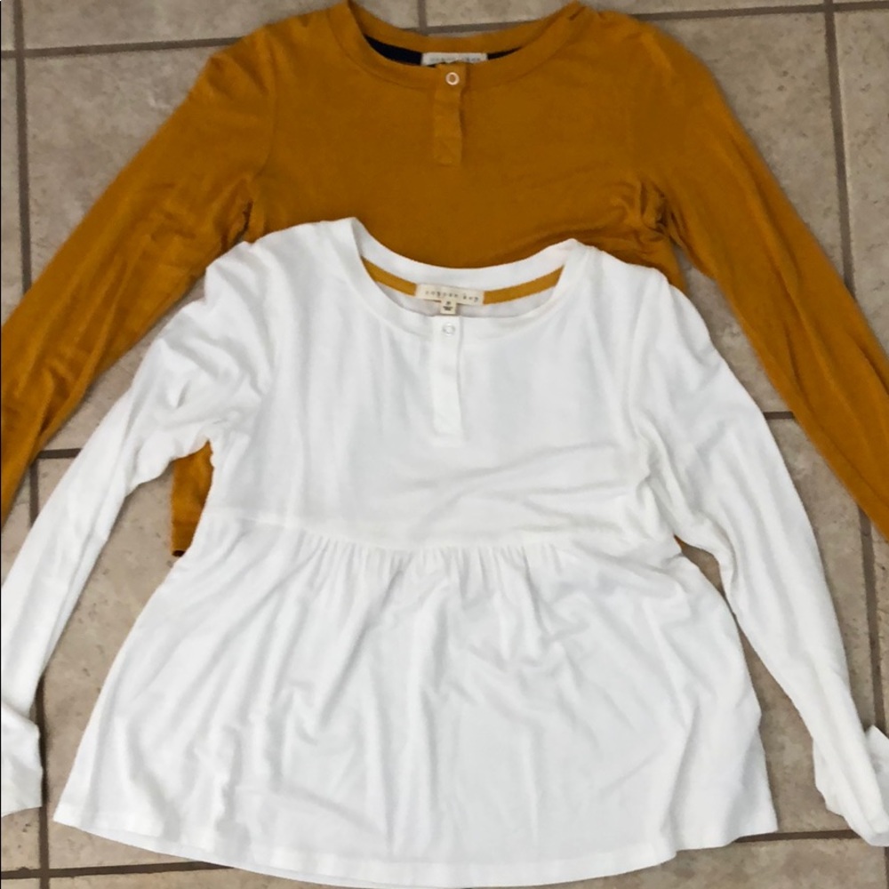 Girls long sleeve tops